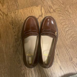 Sam Edelman brown loafers 6.5